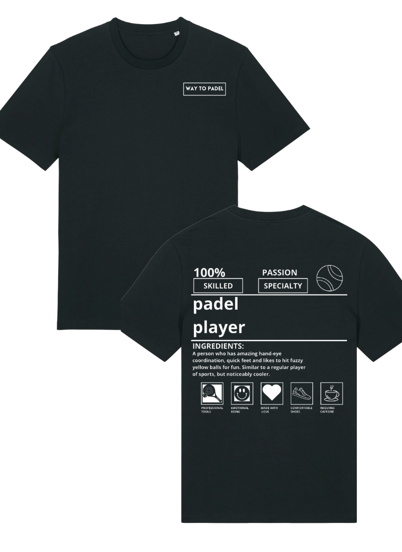WayToPadel Description Oversized T-shirt