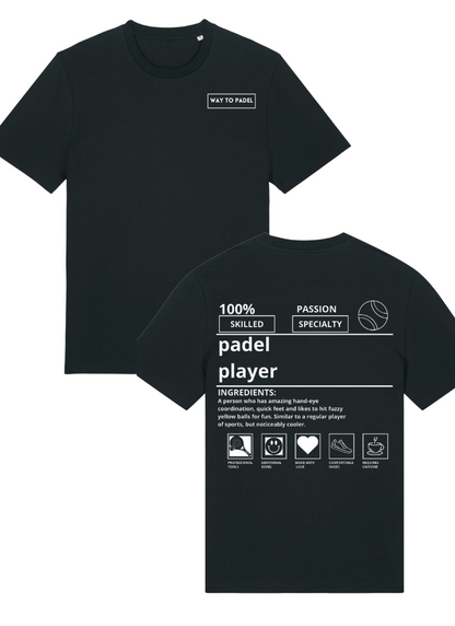 WayToPadel Description Oversized T-shirt
