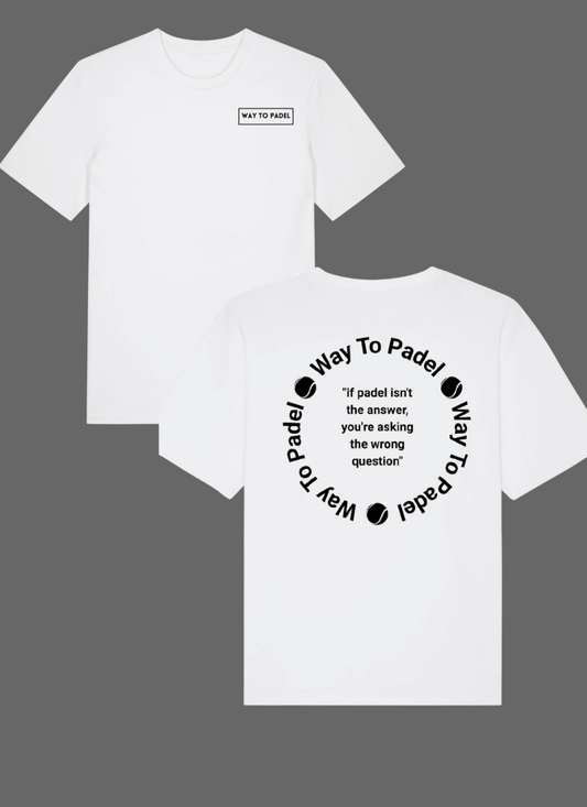 WaytoPadel Quotes Oversized T-shirt